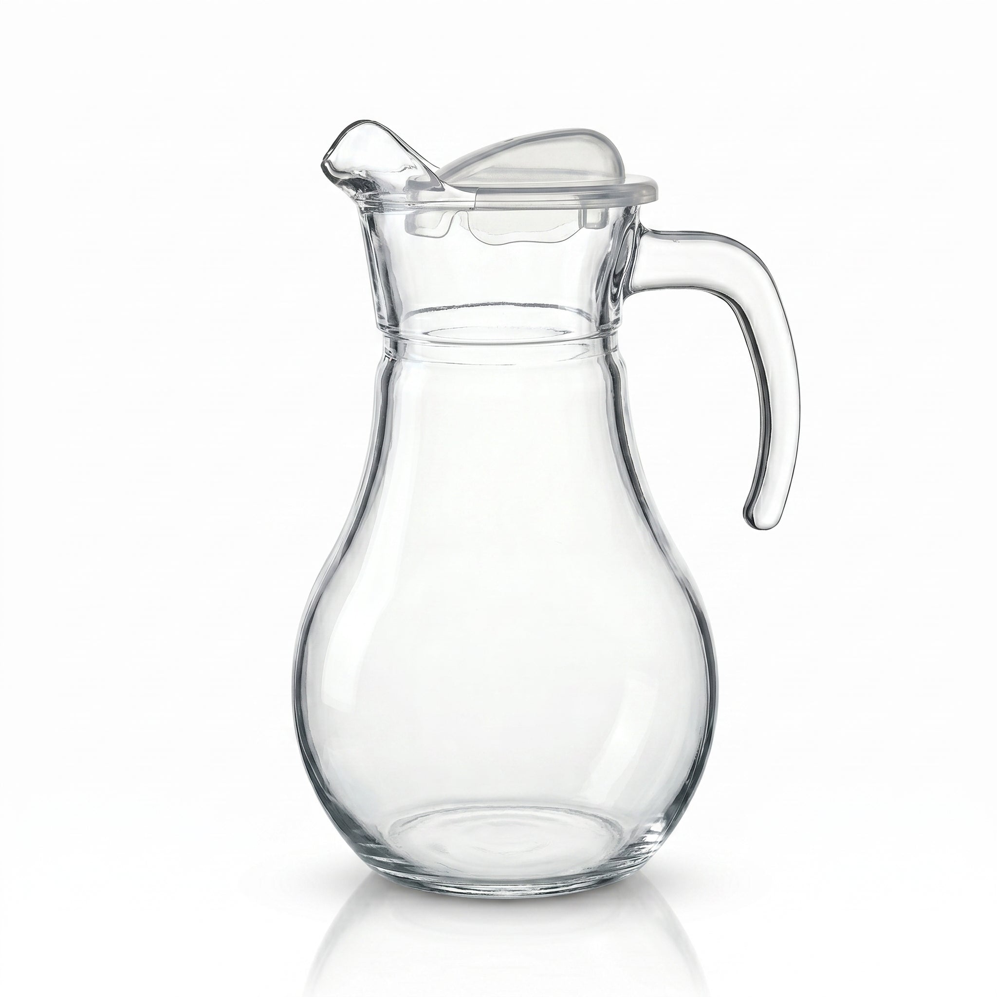 Pasabahce Bistro 1.5-Liter Glass Jug With Transparent Lid