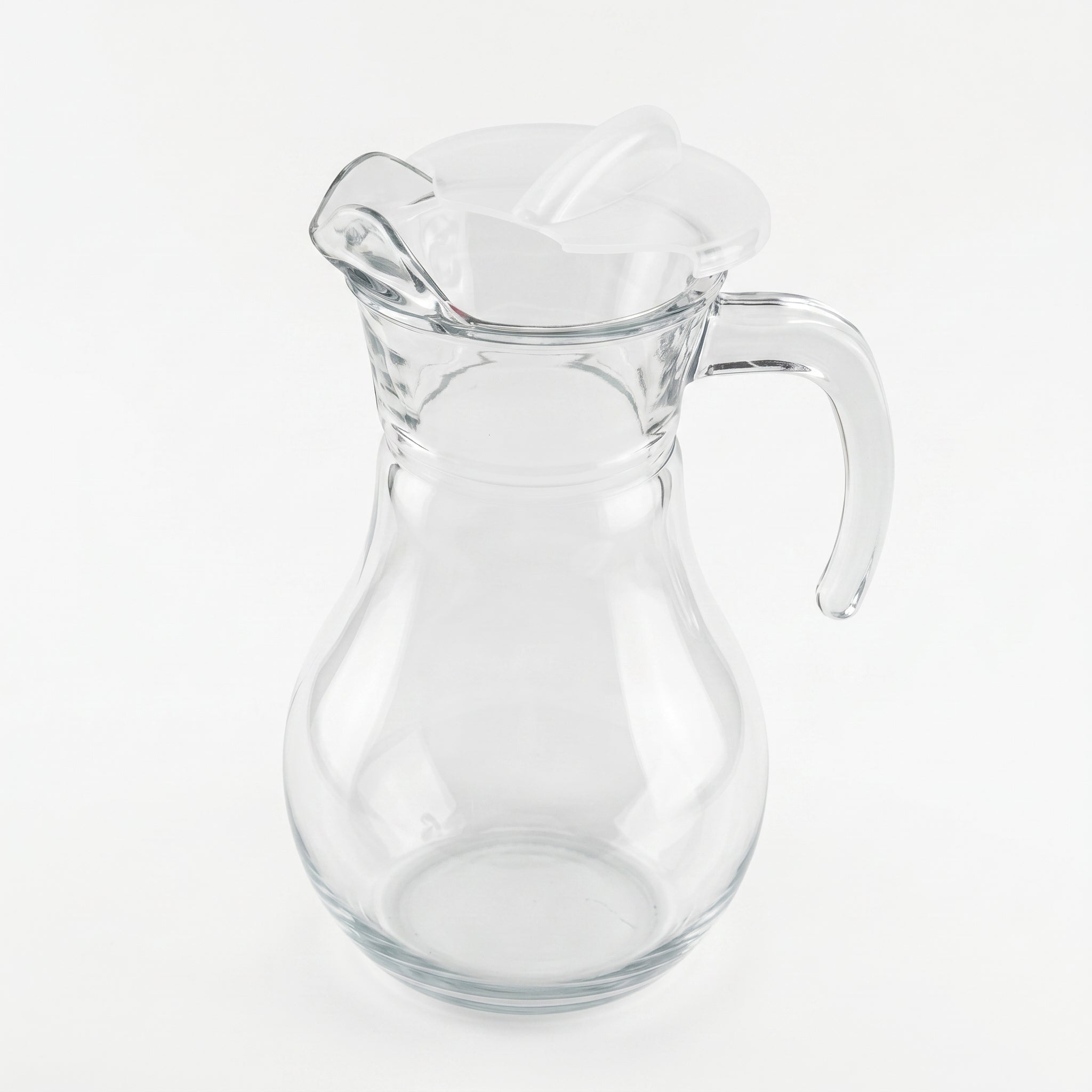Pasabahce Bistro 1.5-Liter Glass Jug With Transparent Lid