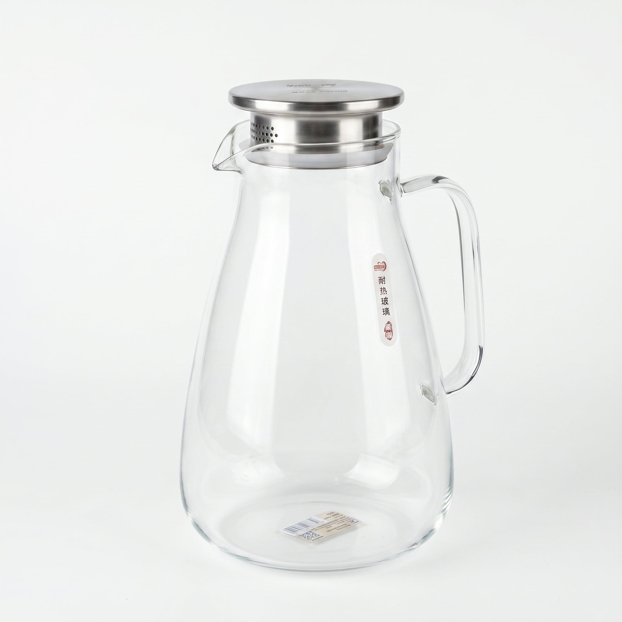 Deli Silicon Glass Jugs With Stainless Steel Lid