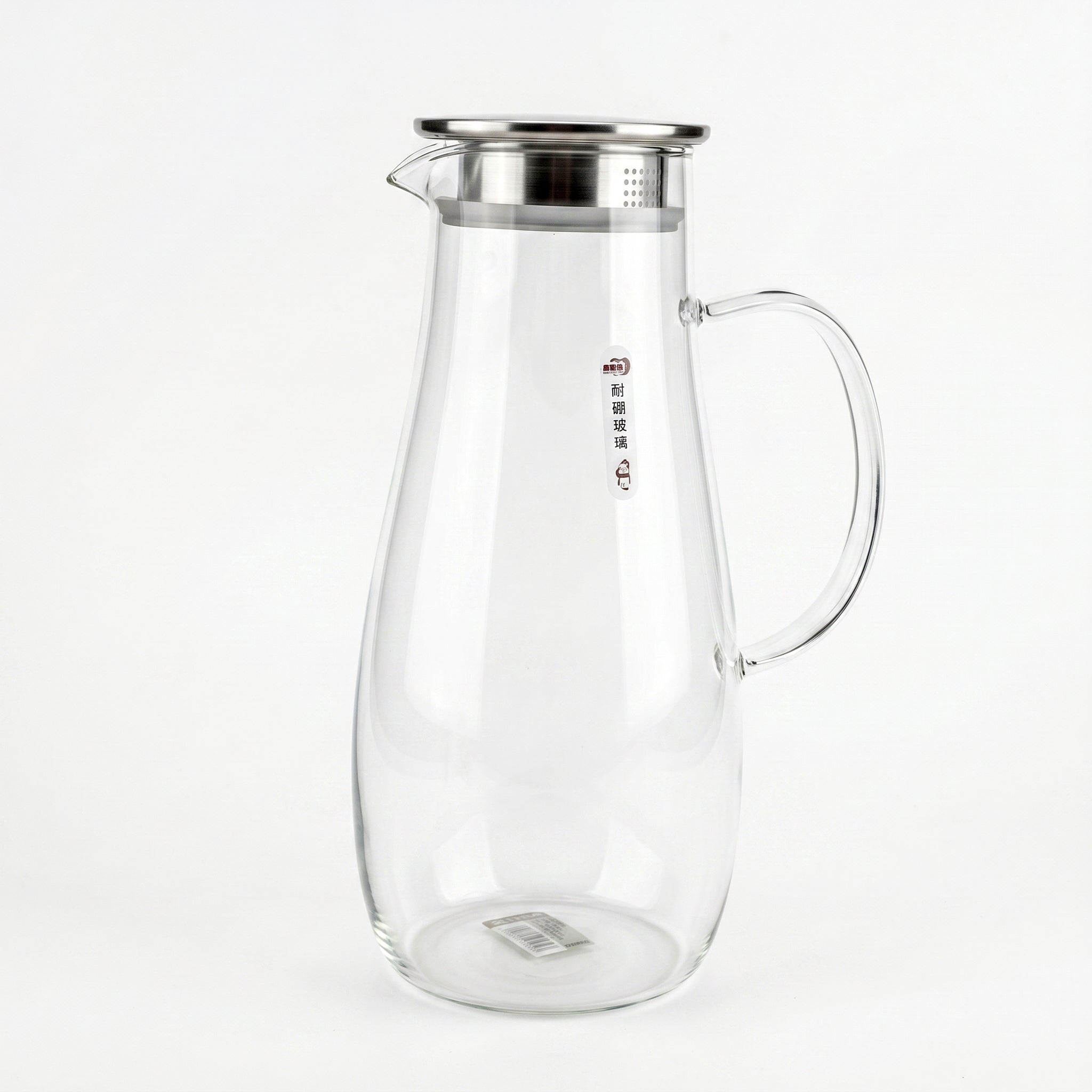 Deli Silicon Glass Jugs With Stainless Steel Lid