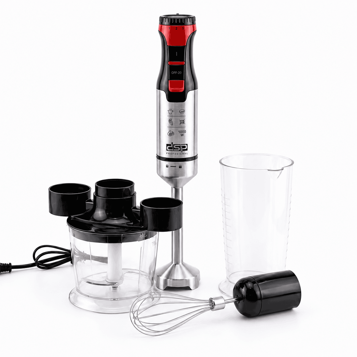DSP 1000W 5-in-1 Hand Blender Set Kaka Bawa Sons