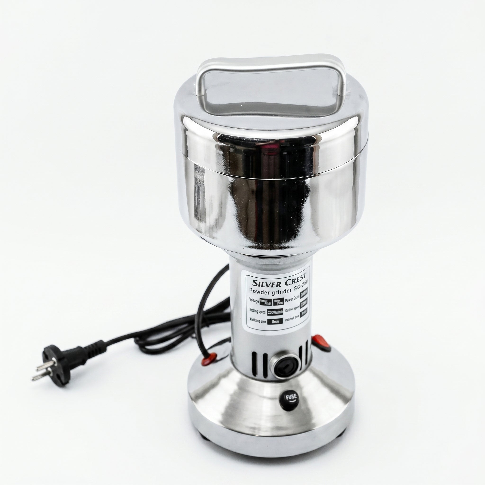 Silver Crest 1000W Copper Motor Powder Grinders
