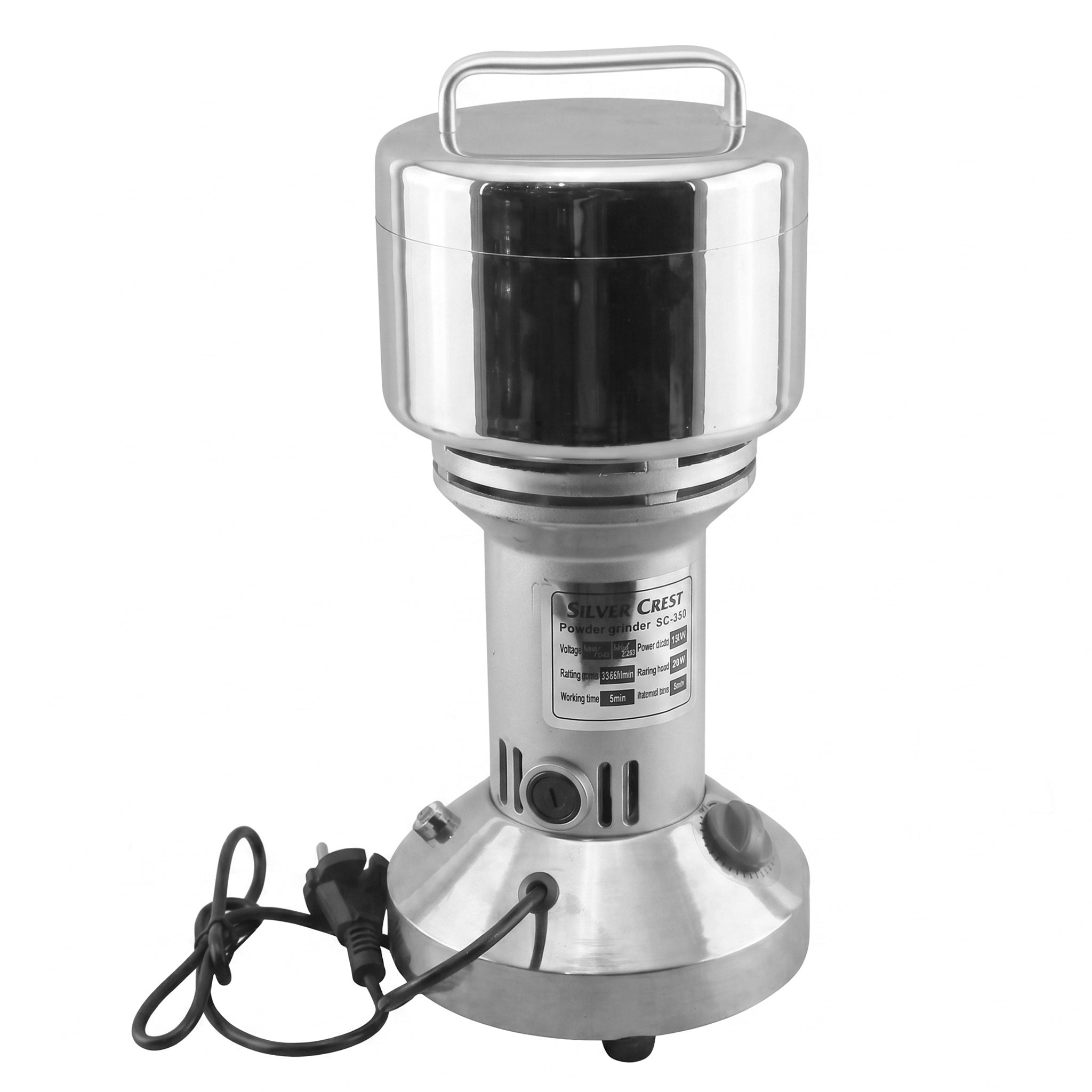 Silver Crest 1000W Copper Motor Powder Grinders