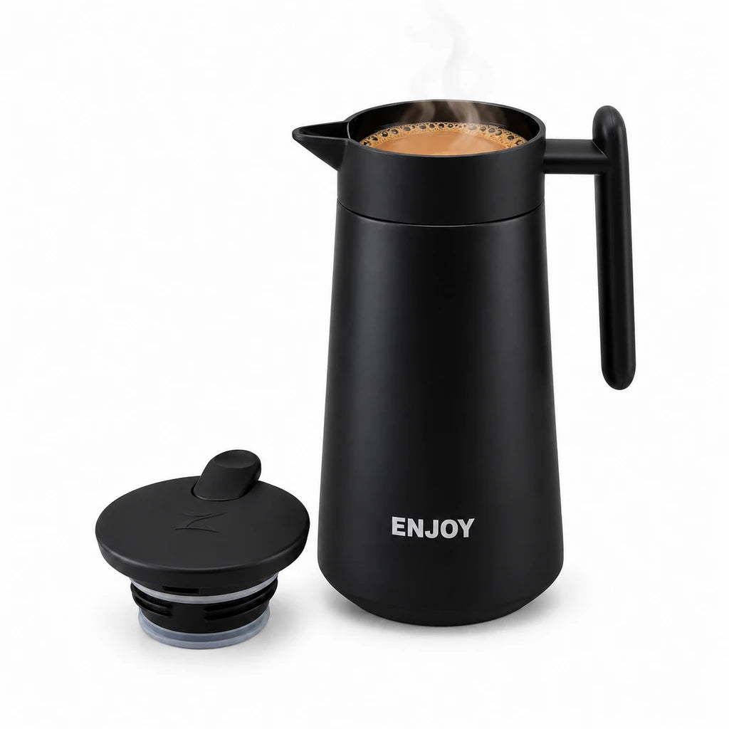 Creative ENJOY Small Steel Vacuum Flask, 860 ml