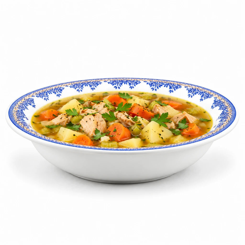 Blaze Zen 10-Inch Melamine Deep Soup Plate