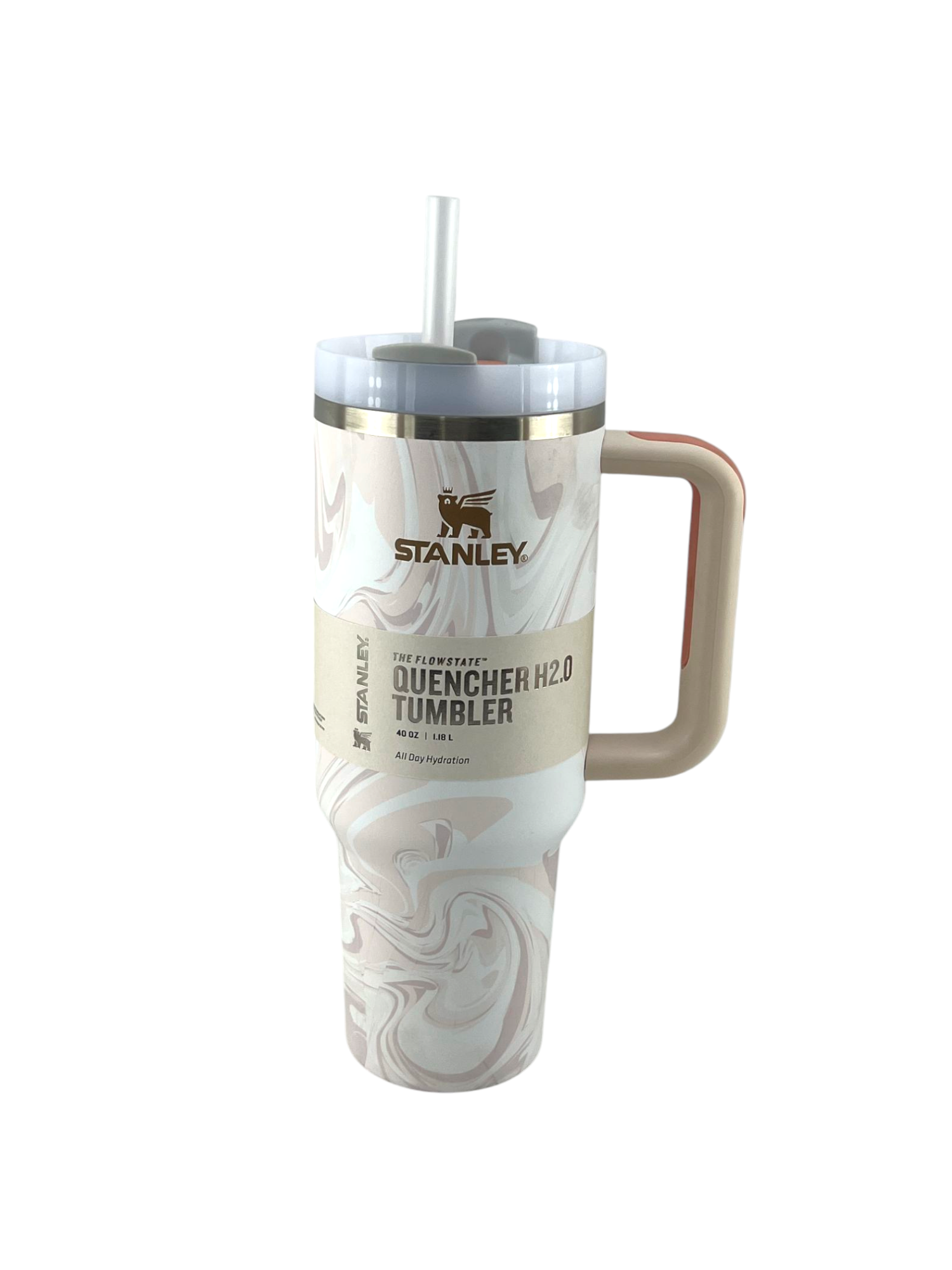 STANLEY TUMBLER RAINBOW PEACH