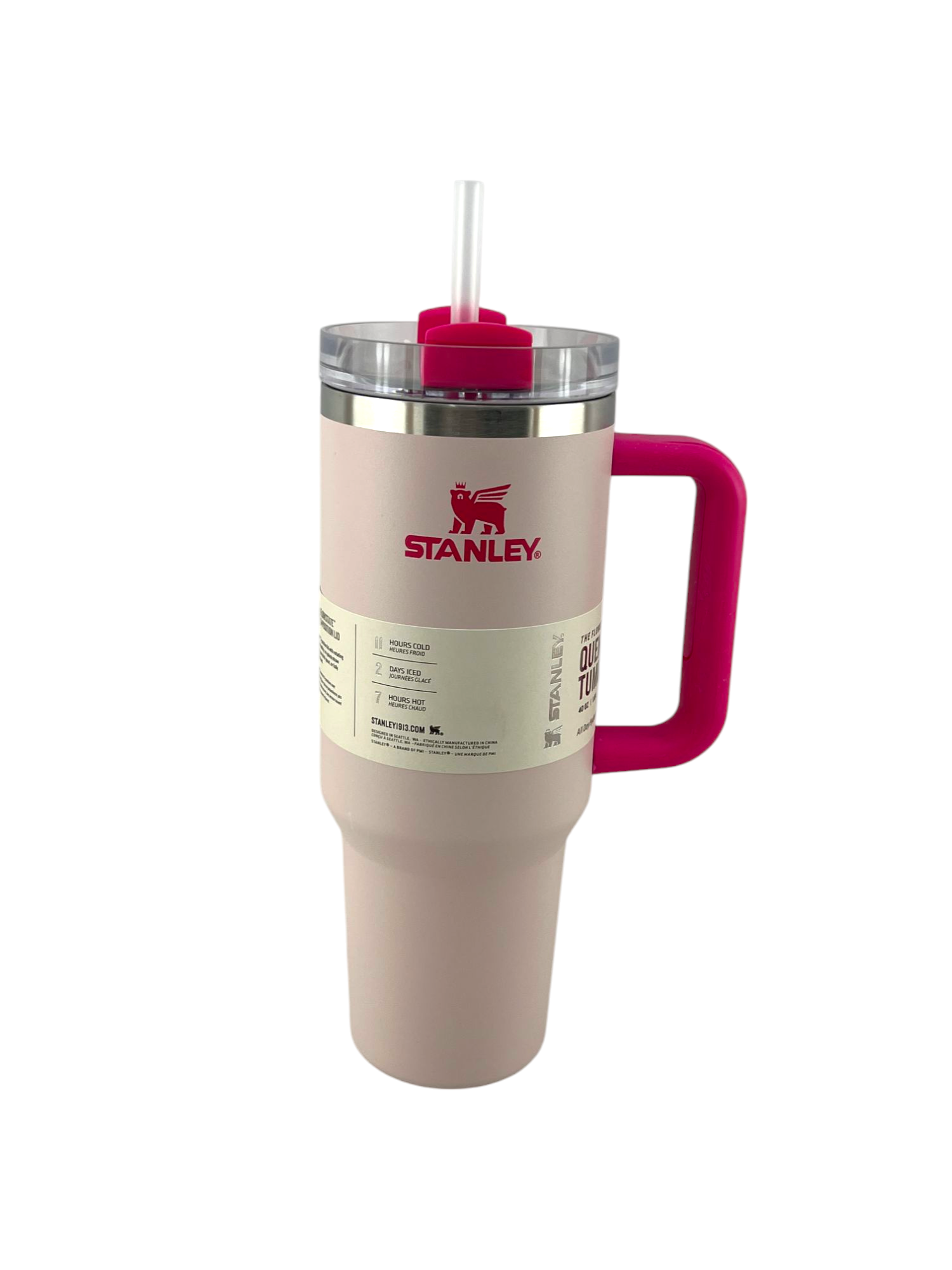 STANLEY TUMBLER LIGHT PINK