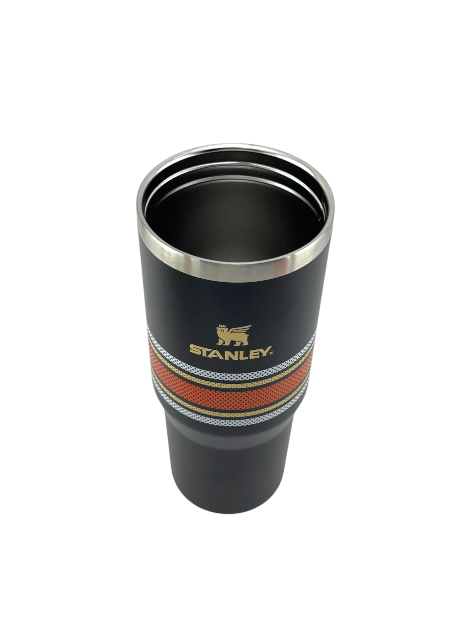 STANLEY FLIP STRAW TUMBLER BLACK (30/OZ)