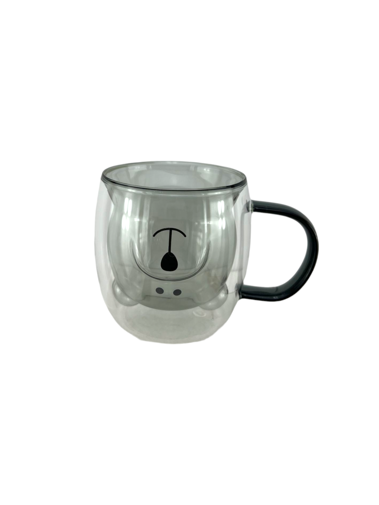 D.W.M GLASS MUG DARK GREEN SHADE (16504-5)