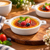 Danny Home Dual-Handle Ceramic Baking Ramekin, 4 Inch