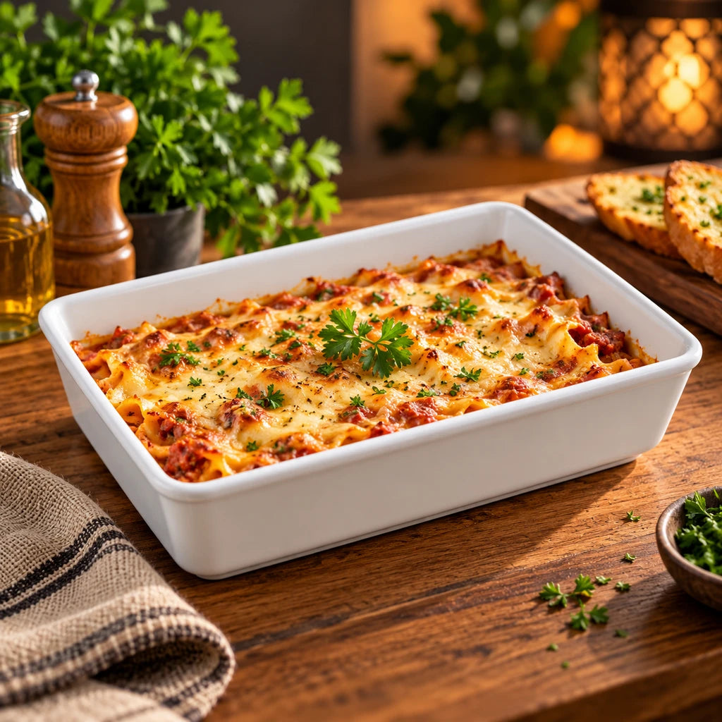 Blaze Derma White Melamine Deep Serving Dish - 10 & 12 Inch