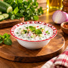 Blaze Wrought Iron 6-Inch Printed Melamine Bowl