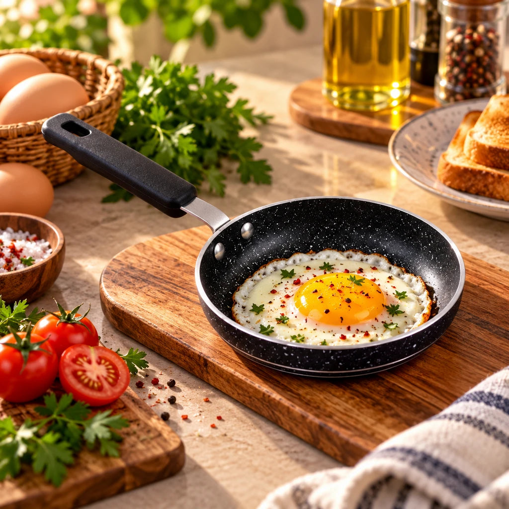 Prestige 14 cm Induction Non-Stick Fry Pan - Black