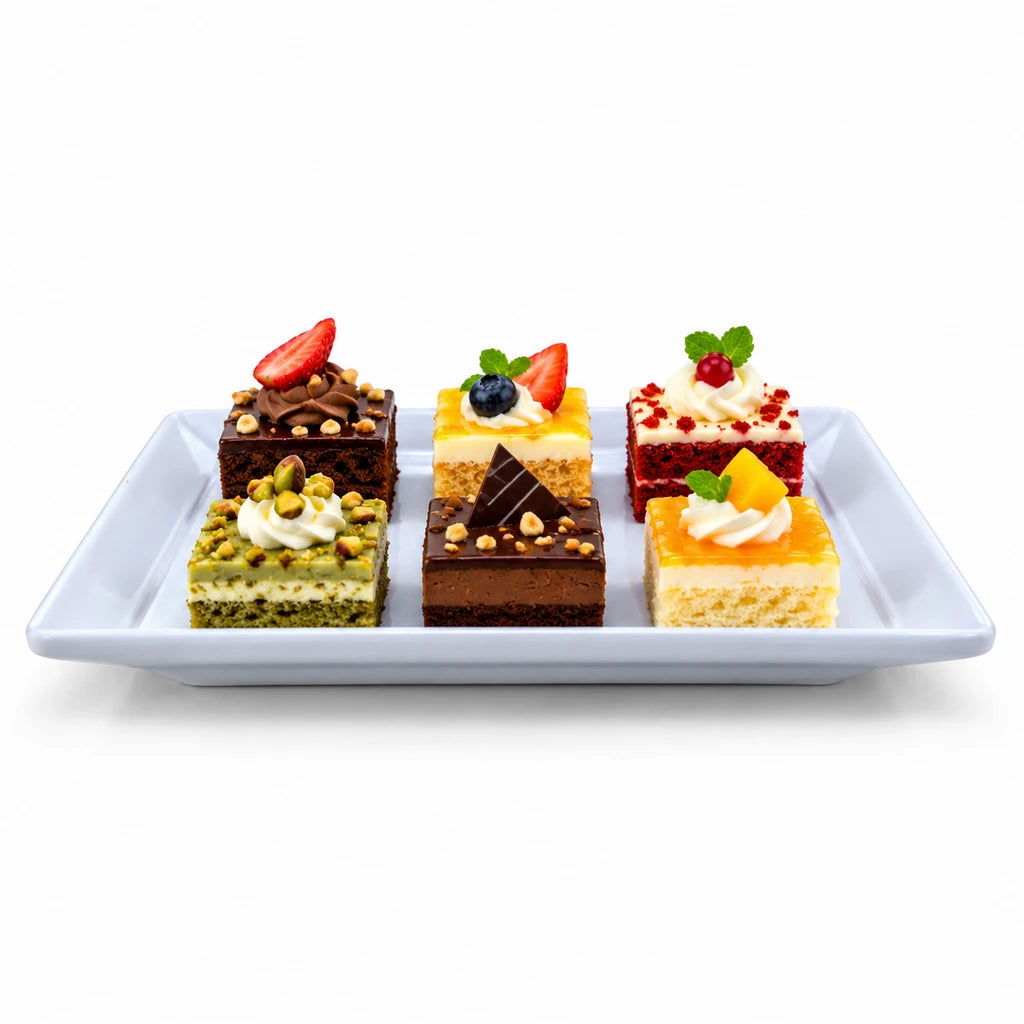 Blaze Rio White Melamine Plate - 7 & 10 Inches