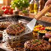 Shengya 11-Inch Perforated Stainless Steel Food Lifter With Wooden Handle