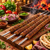 Stainless Steel Kabab Seekh BBQ Skewer - 24 & 30 Inch
