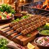 Iron Kabab Seekh BBQ Skewer - 24 & 30 Inch