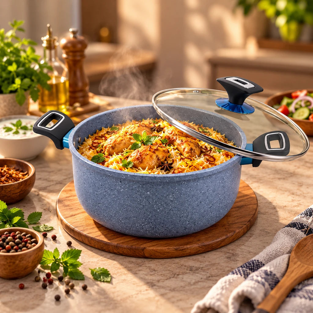 Prestige Lion 26 cm Non-Stick Induction Cooking Pot