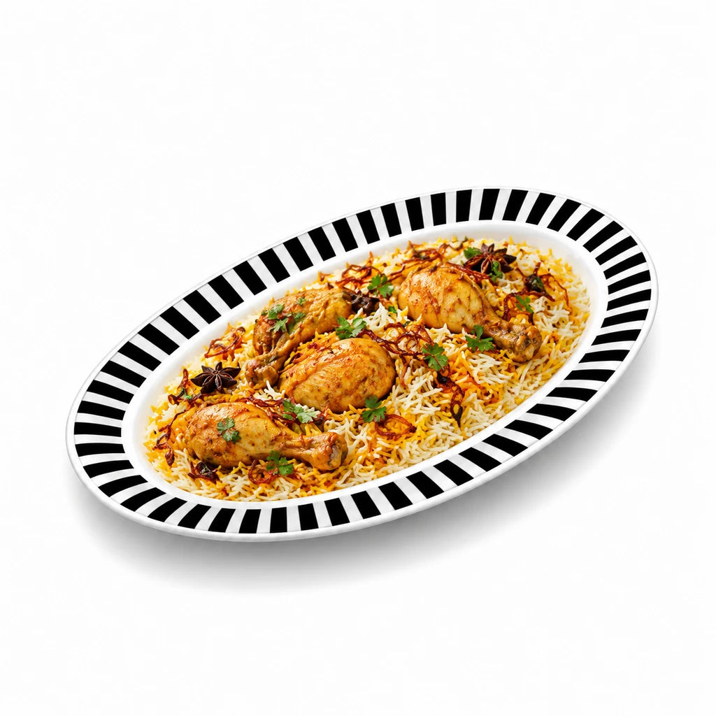 Blaze Milano 8-Inch Melamine Oval Dish