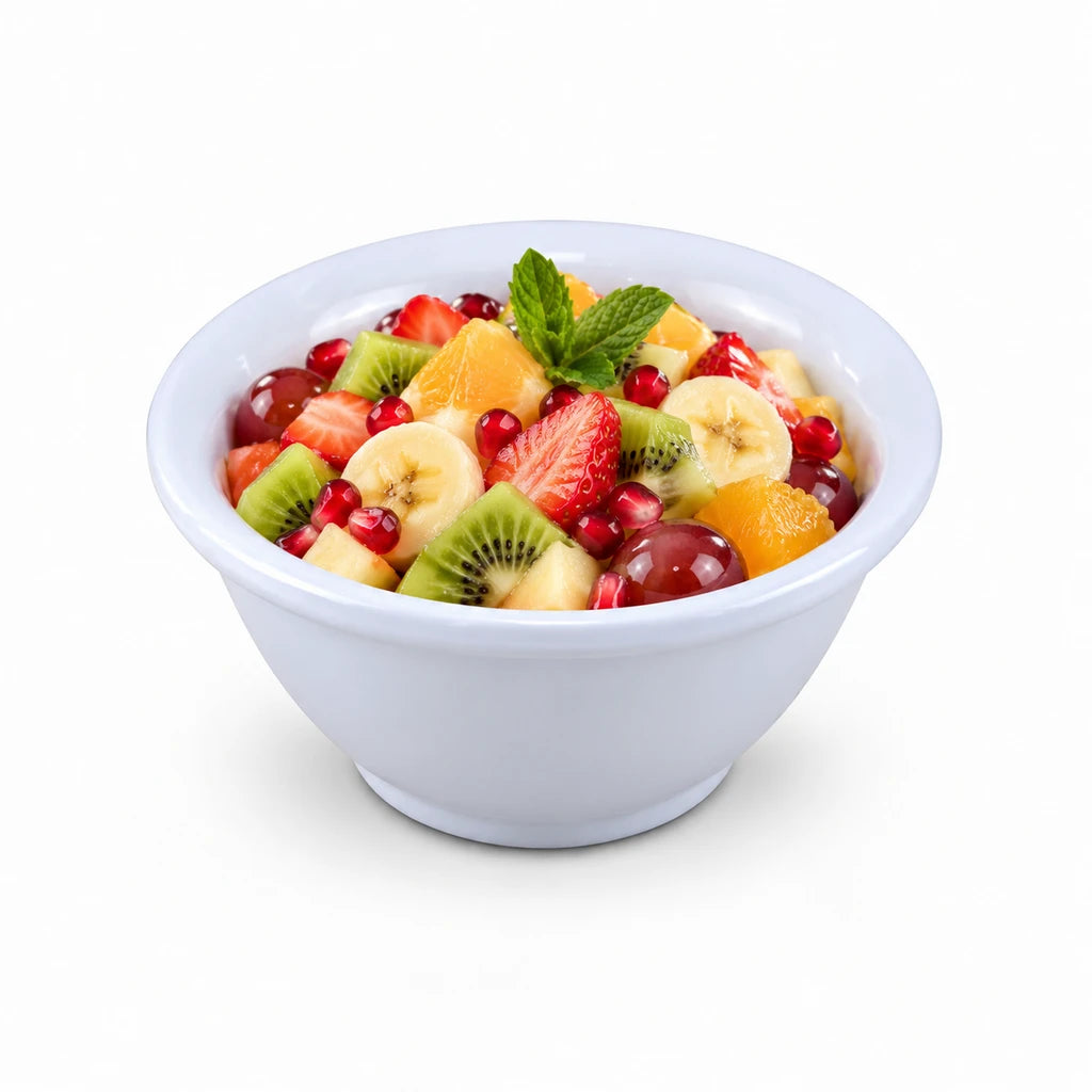 Blaze 5-Inch Melamine Soup Bowl - White