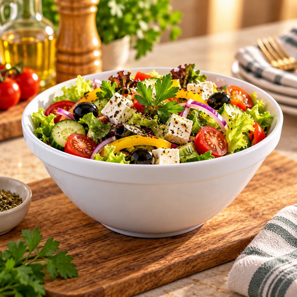 Forte B.K Cosmo White Ceramic Serving Bowl – 15 & 18 cm