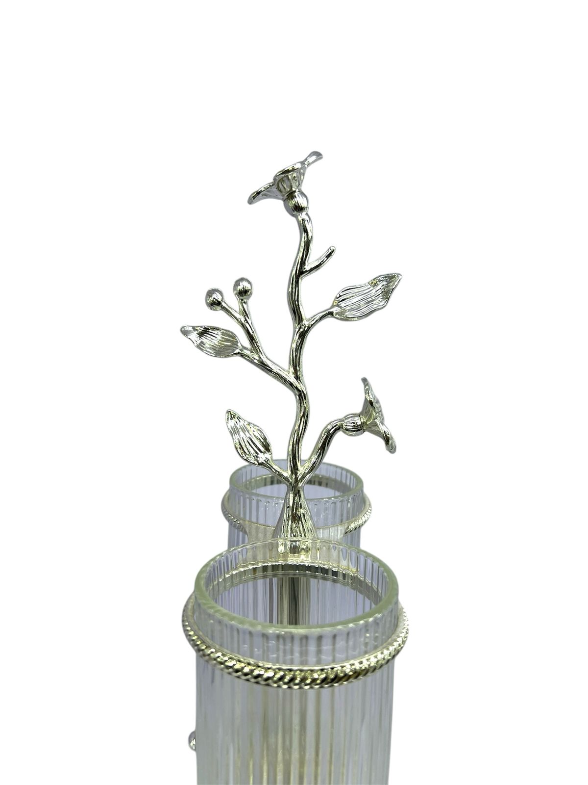 Fancy Two Portions Spoons Holder Bright