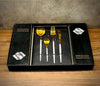 Alomi 24-Piece Cutlery Set White & Golden