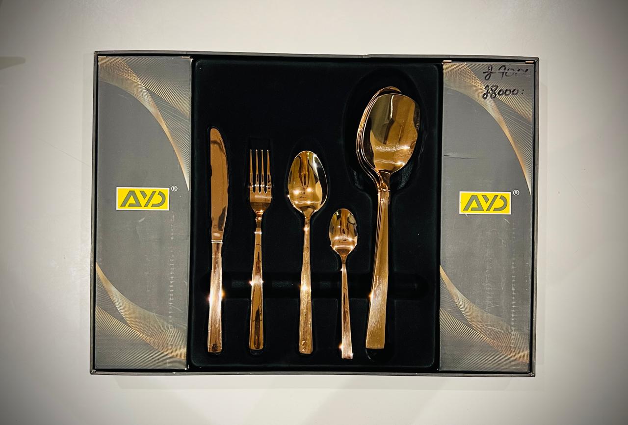 AYD Cutlery Set Bronze (52/Pcs)