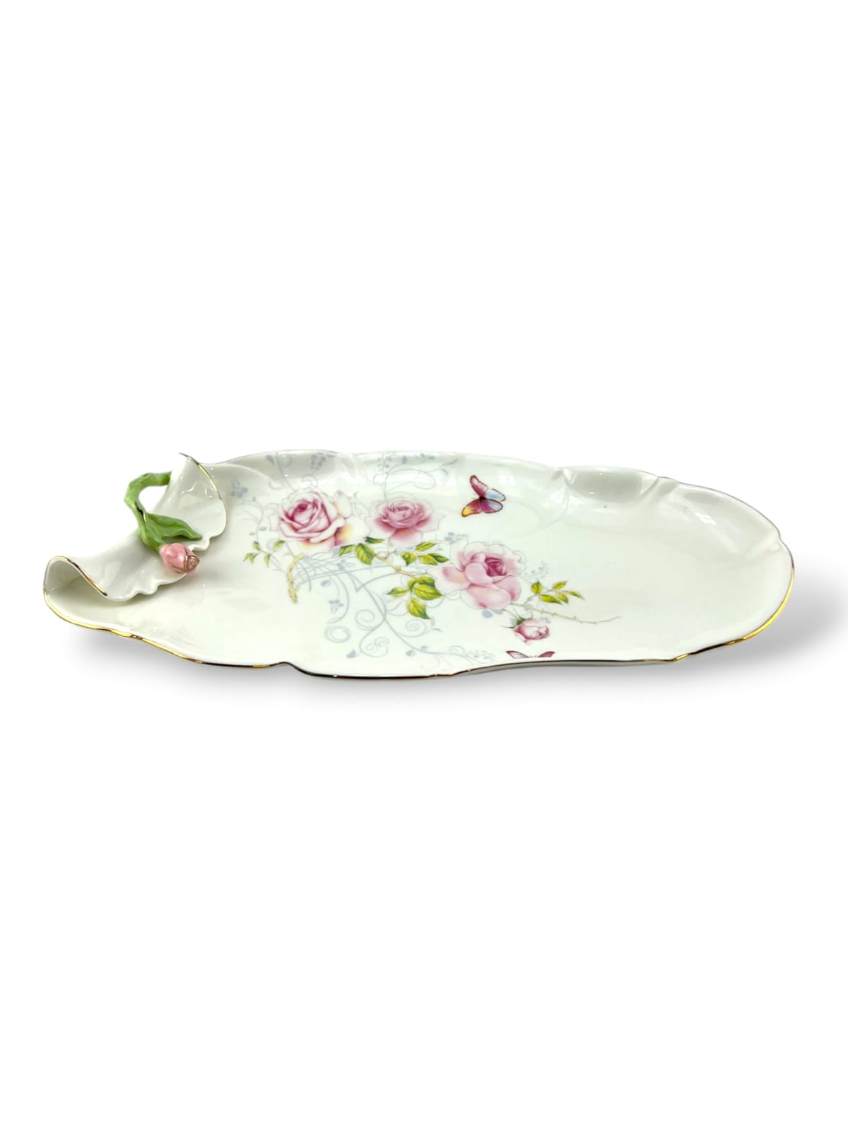 Presto Rose Oval Serving Platter 15"