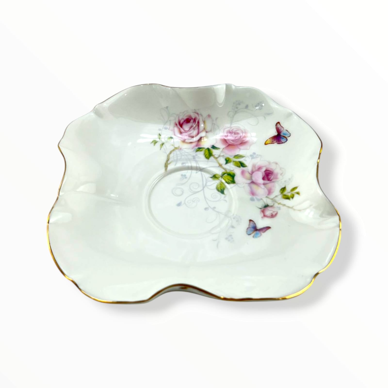 Presto Rose 6-Piece Cup & Saucer Set