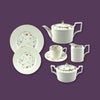 Royal Venice 24-Piece Bone China Tea Set