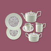 Royal Venice 24-Piece Bone China Tea Set