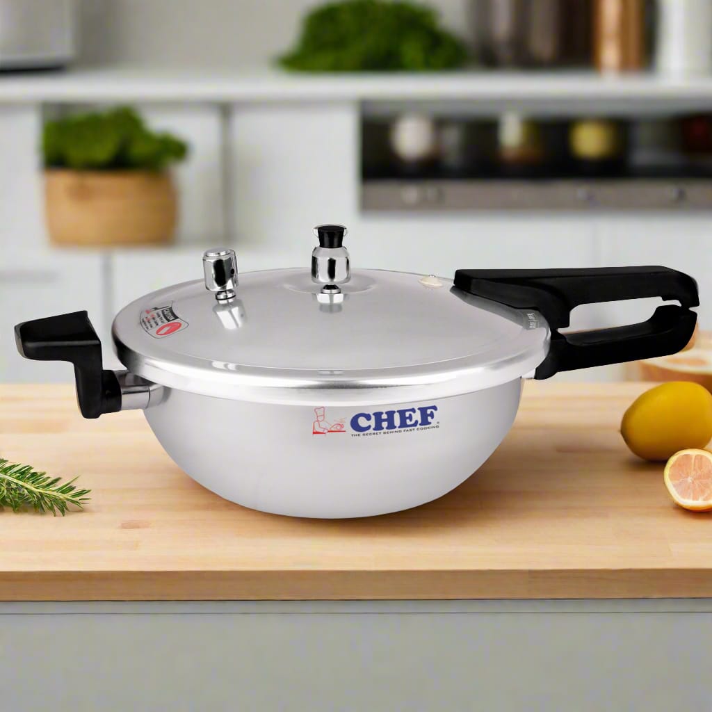 Majestic Aluminum Wok Pressure Cooker