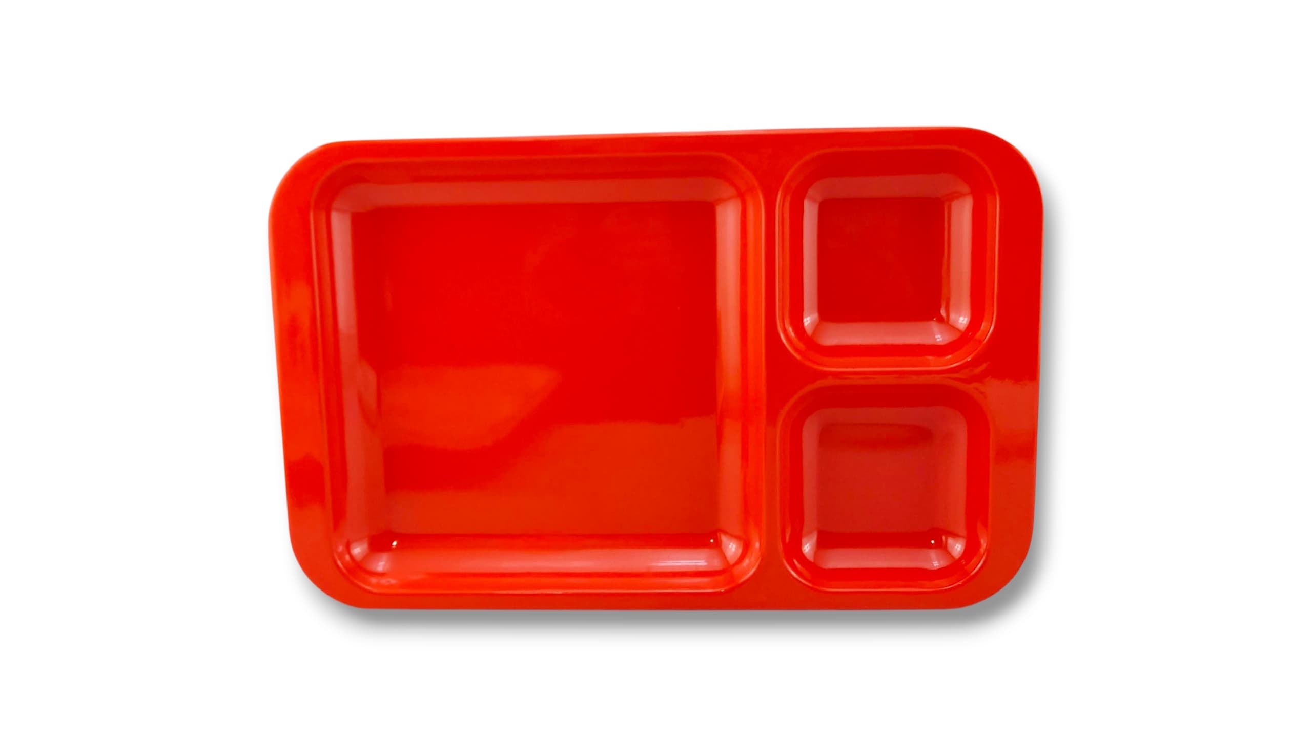 Blaze 3-Portion Melamine Dish