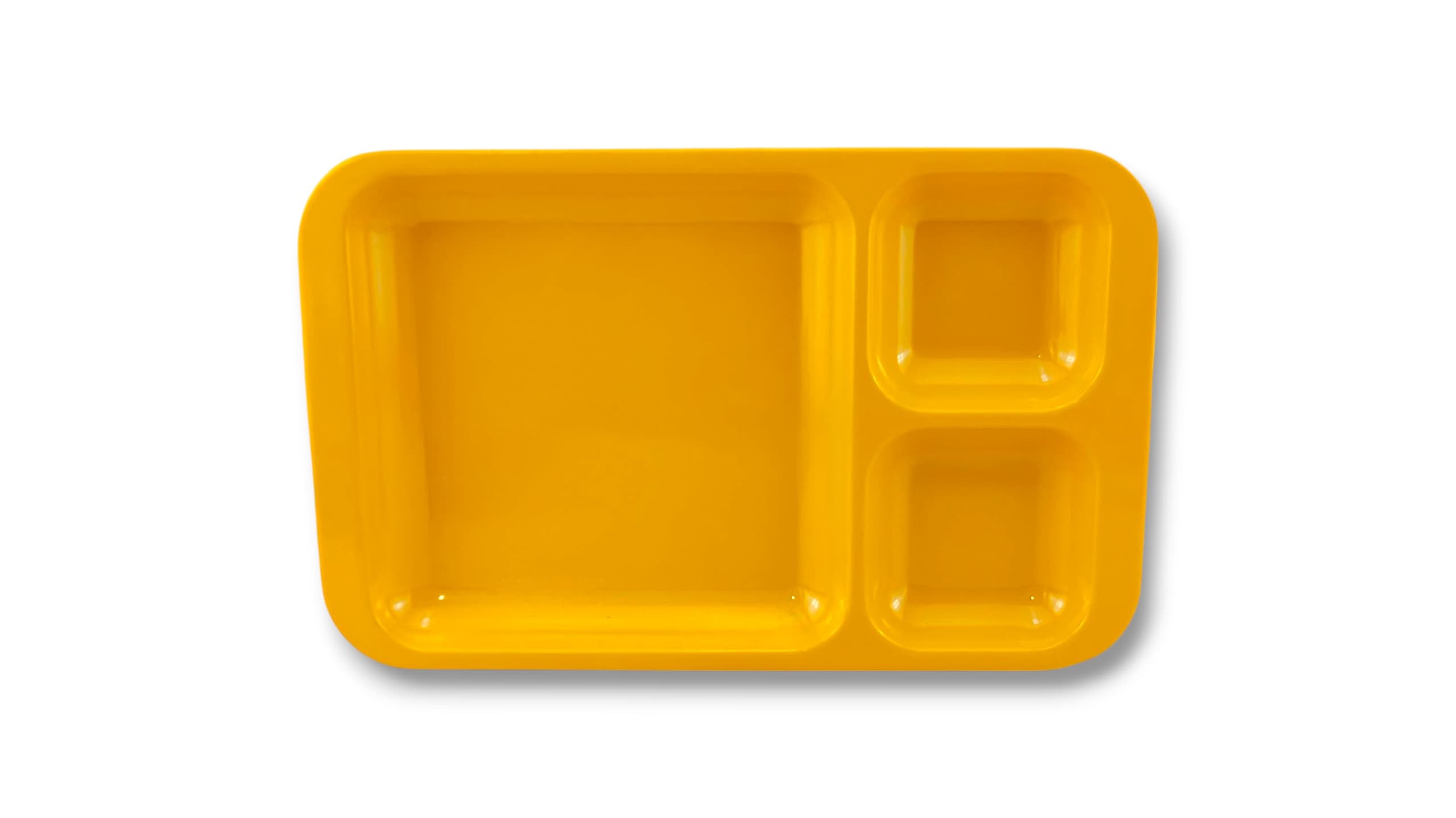 Blaze 3-Portion Melamine Dish