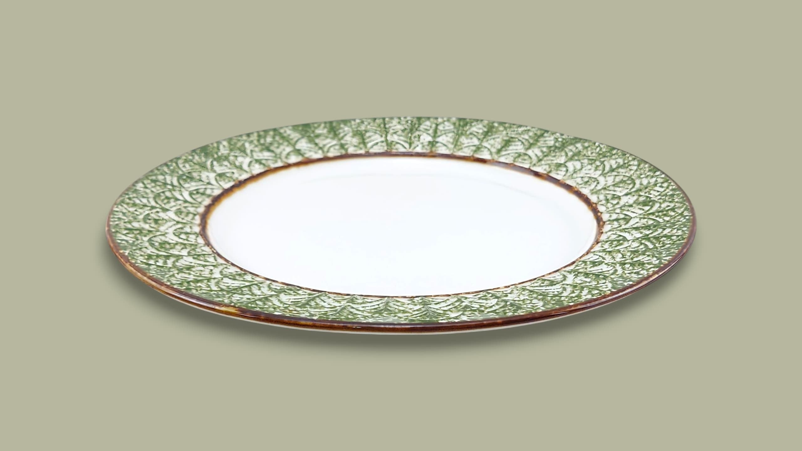 Ceramic 24-Piece Breakfast Set Green