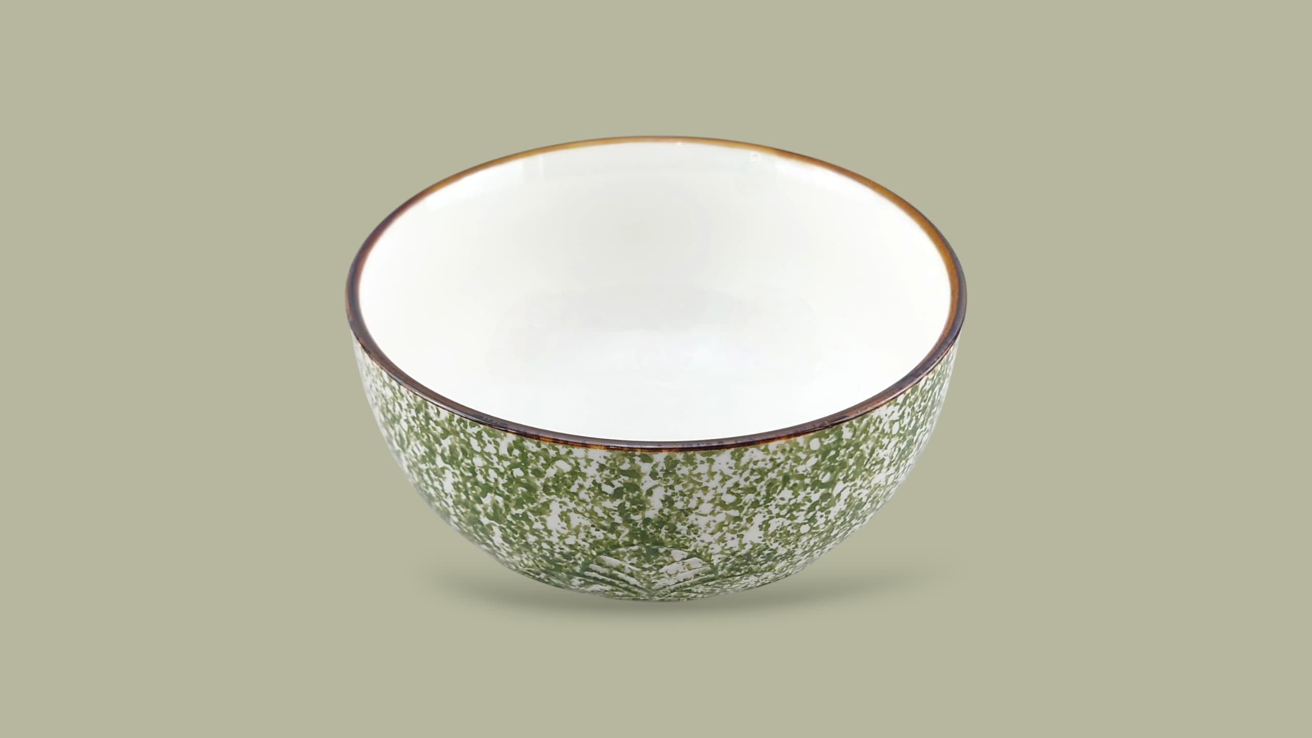 Ceramic 24-Piece Breakfast Set Green