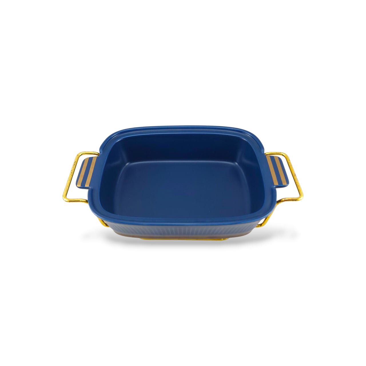 UK Parliament Rectangular Food Warmer With Golden Stand