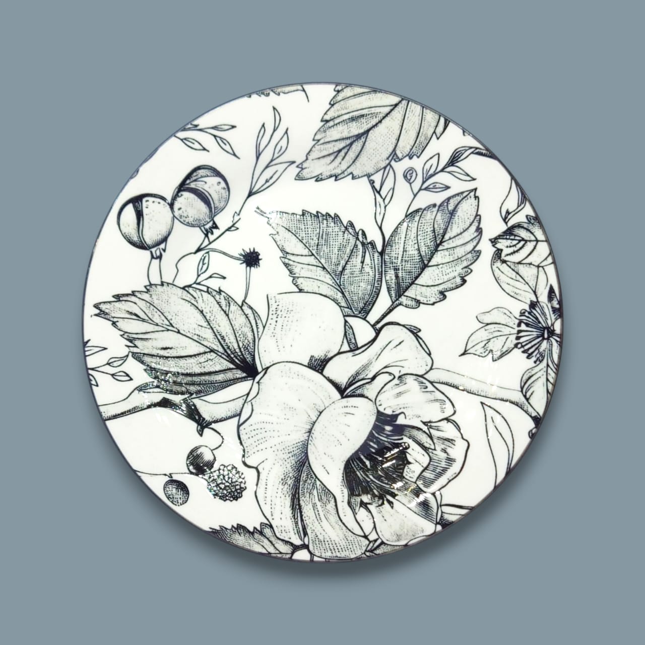 Gupan 24-Pieces Bone China Breakfast Set