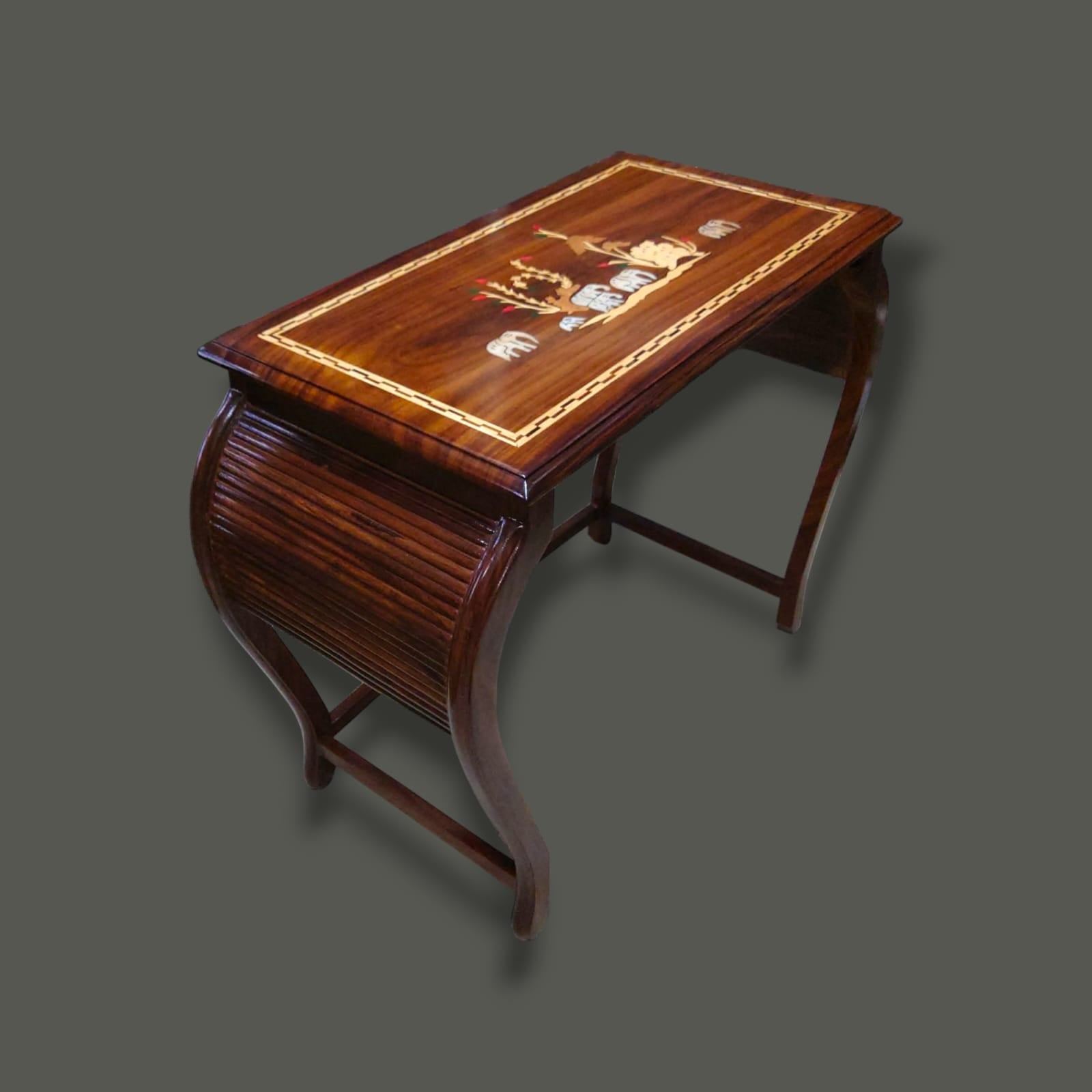 Sheesham Wood 3-Piece Tables Set