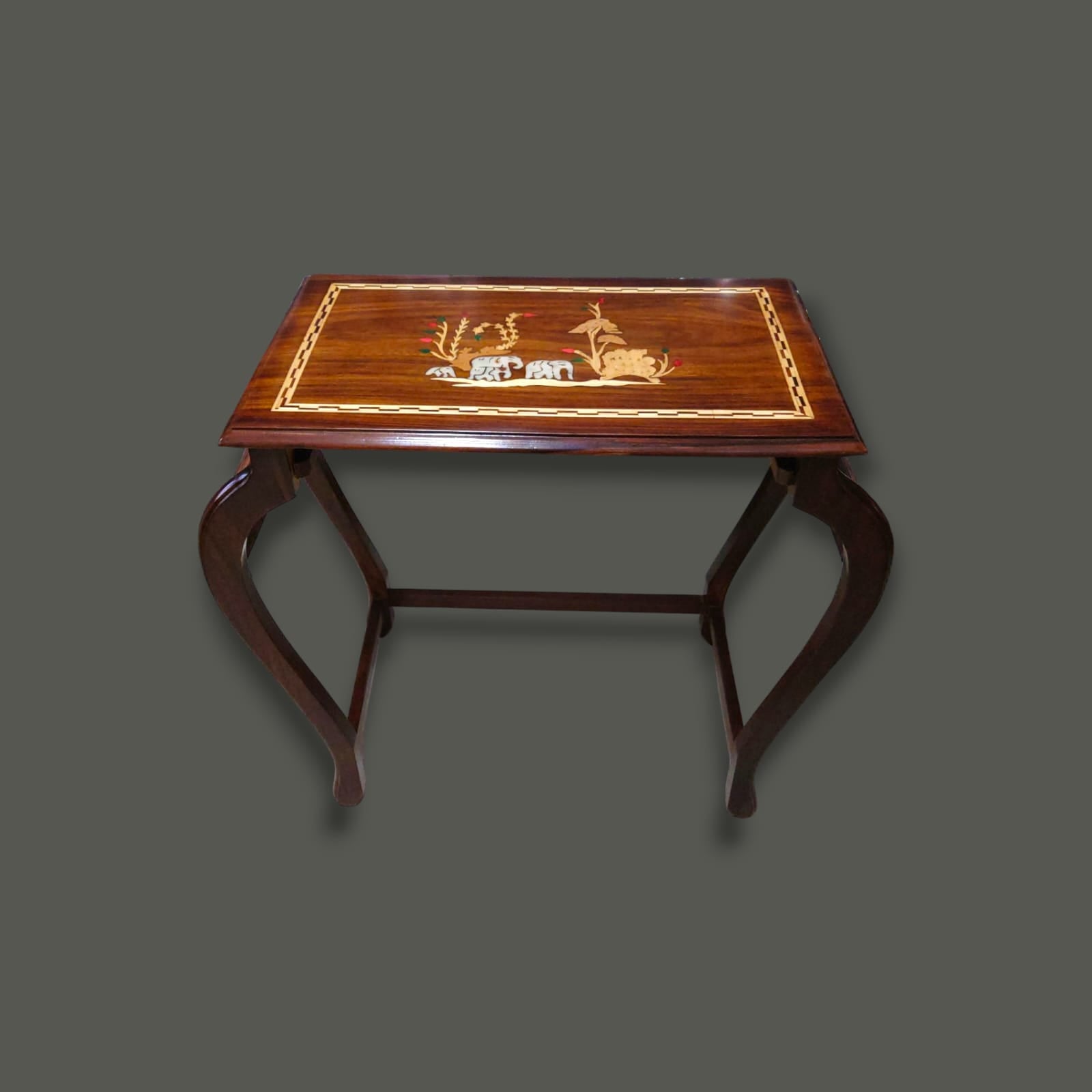 Sheesham Wood 3-Piece Tables Set