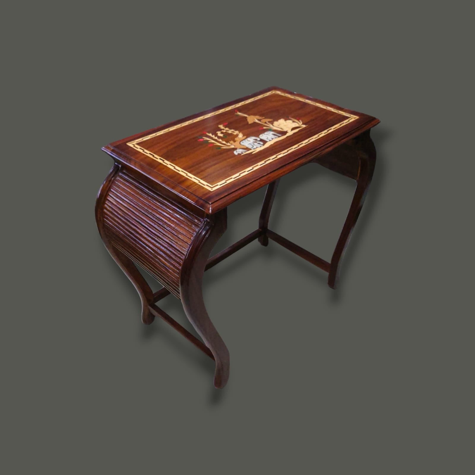 Sheesham Wood 3-Piece Tables Set
