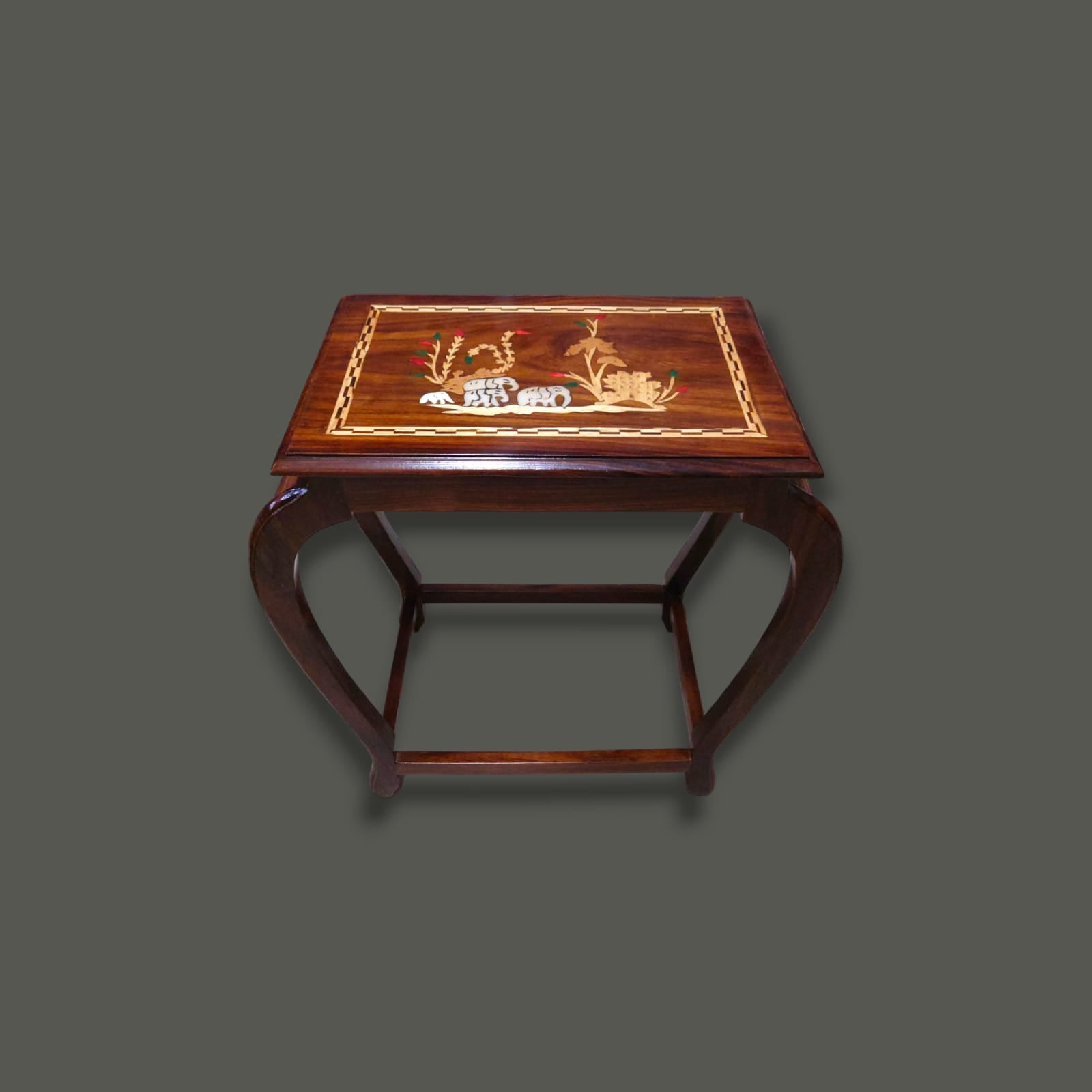 Sheesham Wood 3-Piece Tables Set