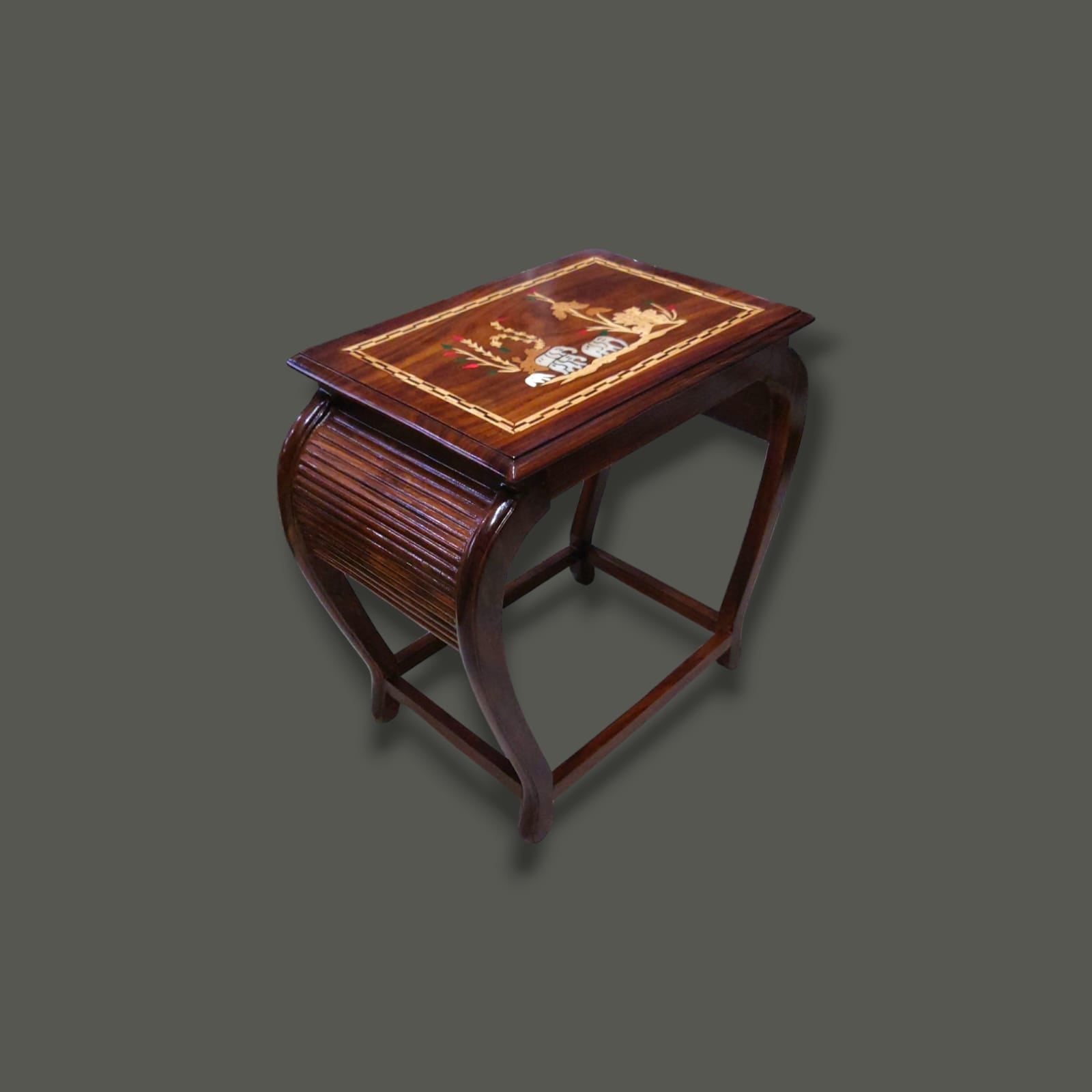 Sheesham Wood 3-Piece Tables Set