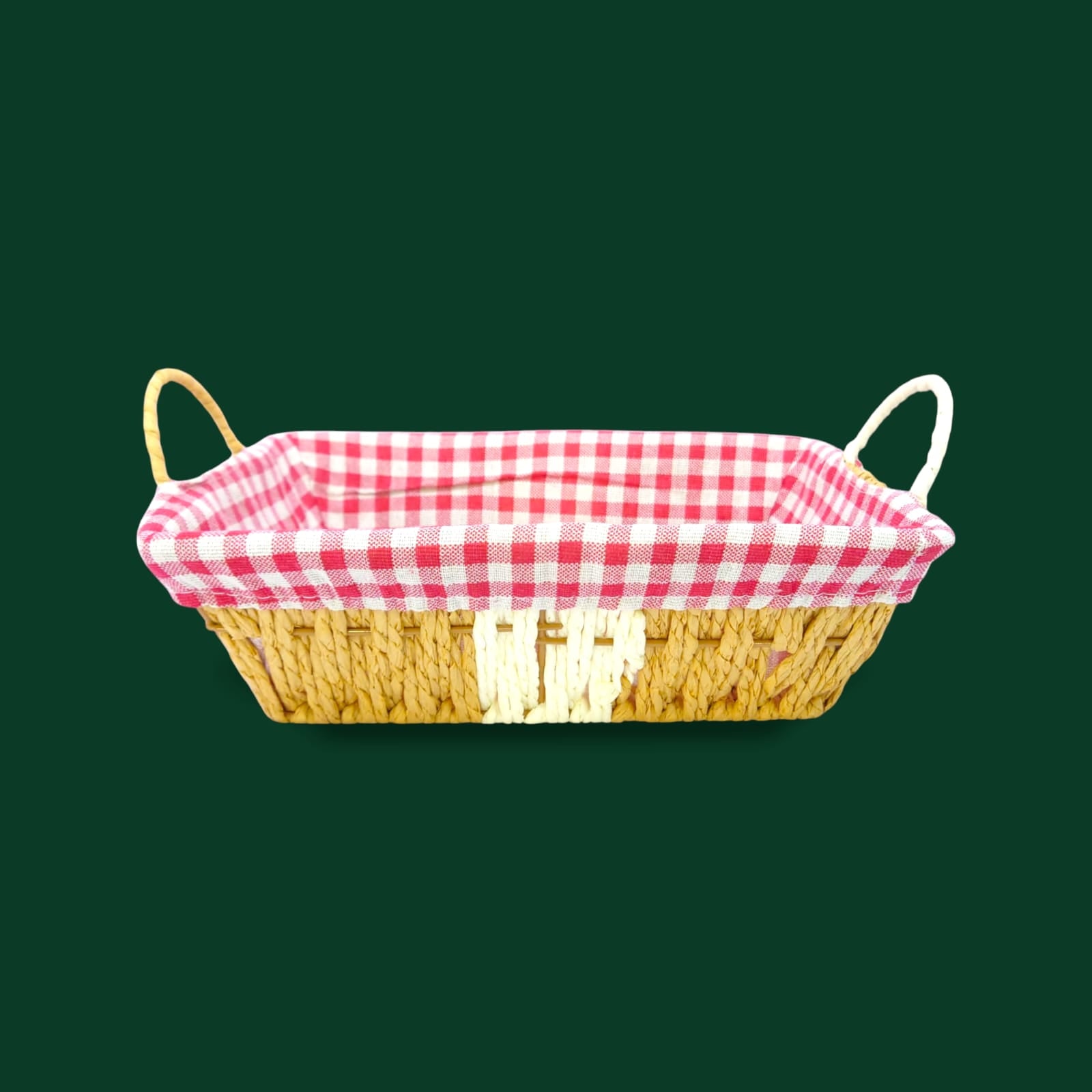 Prime Rectangular Bread Basket With Fabric
