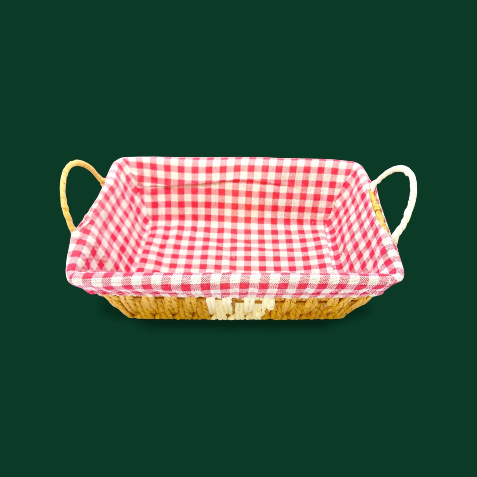 Prime Rectangular Bread Basket With Fabric
