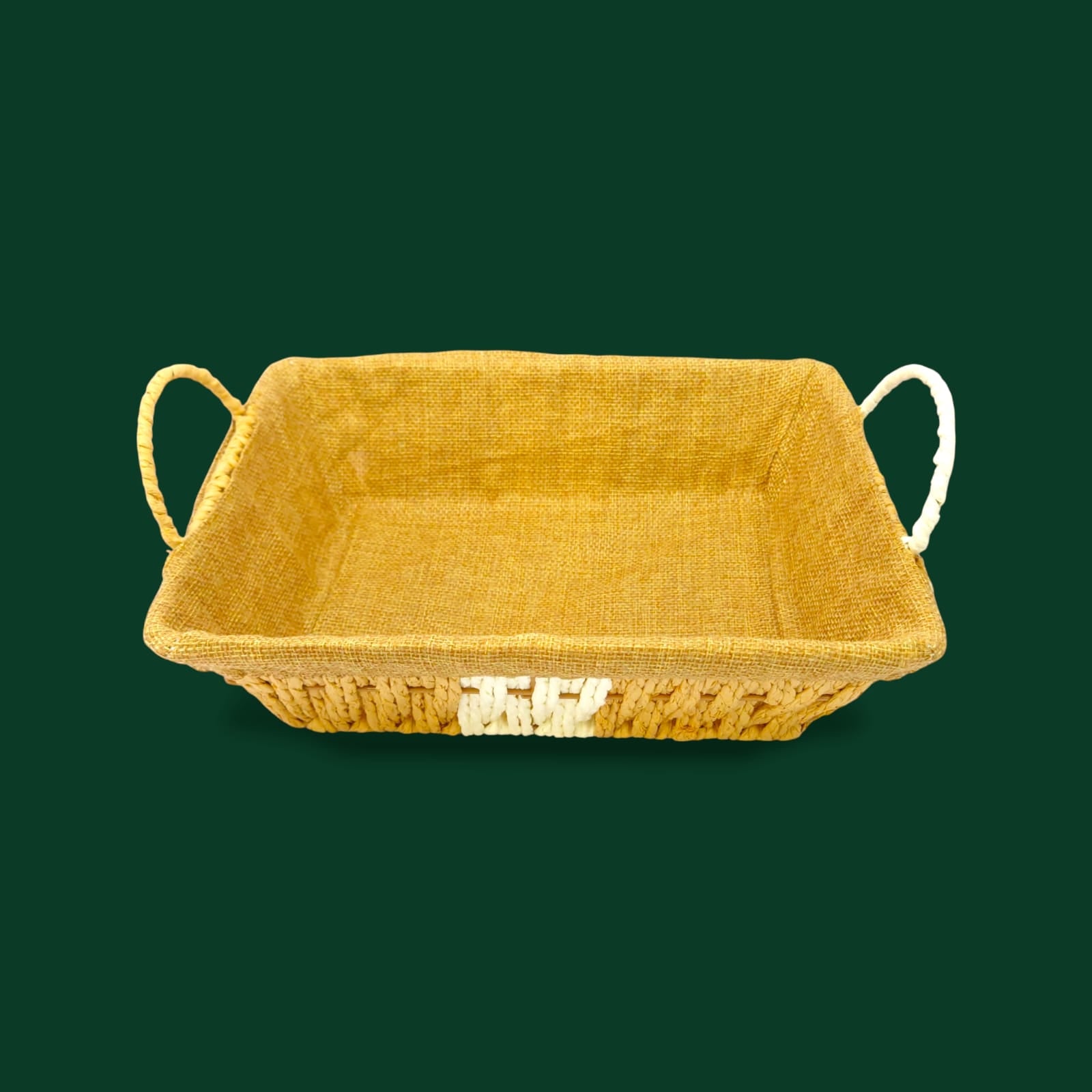 Prime Rectangular Bread Basket With Fabric