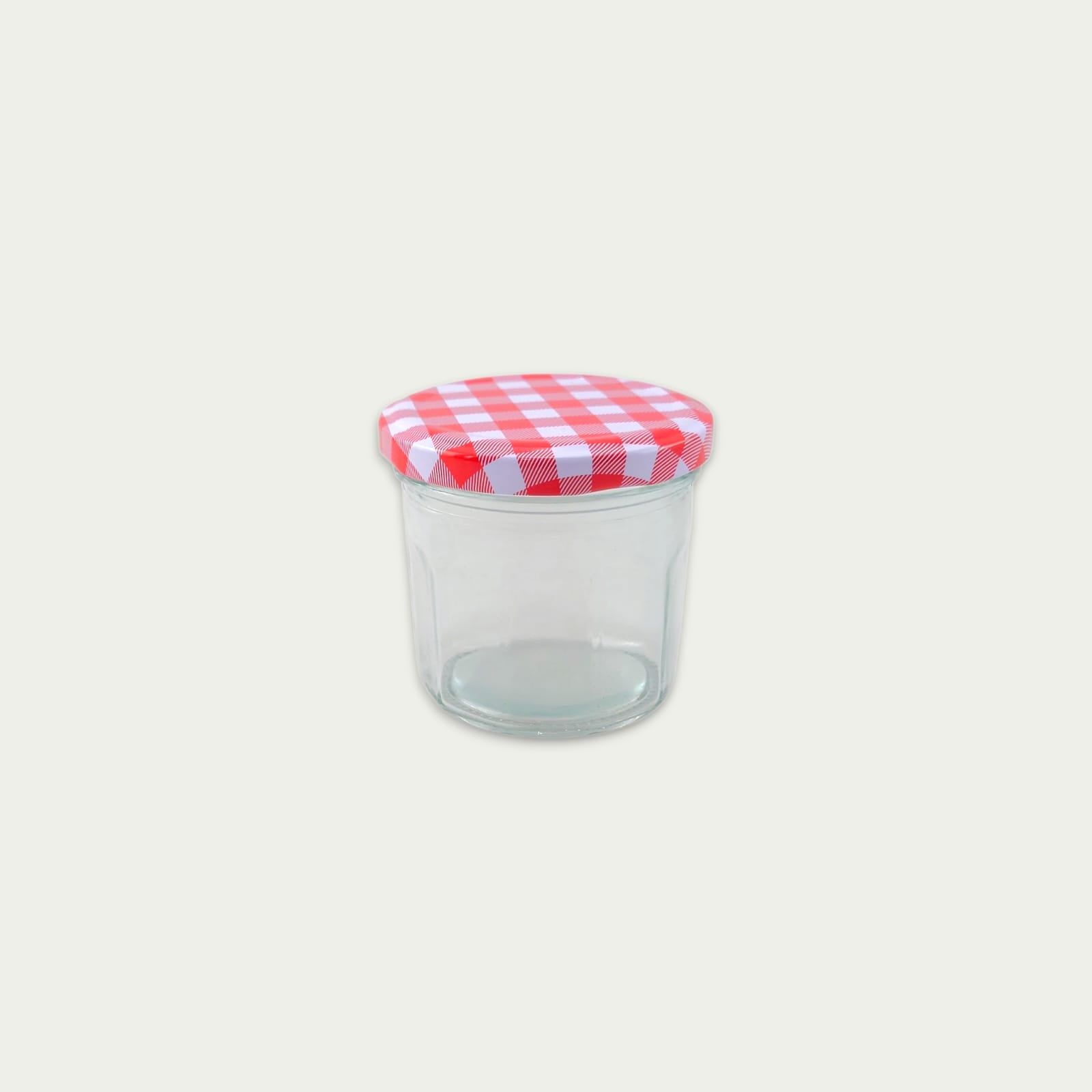 Round Glass Storage Jar (480145-Y612)