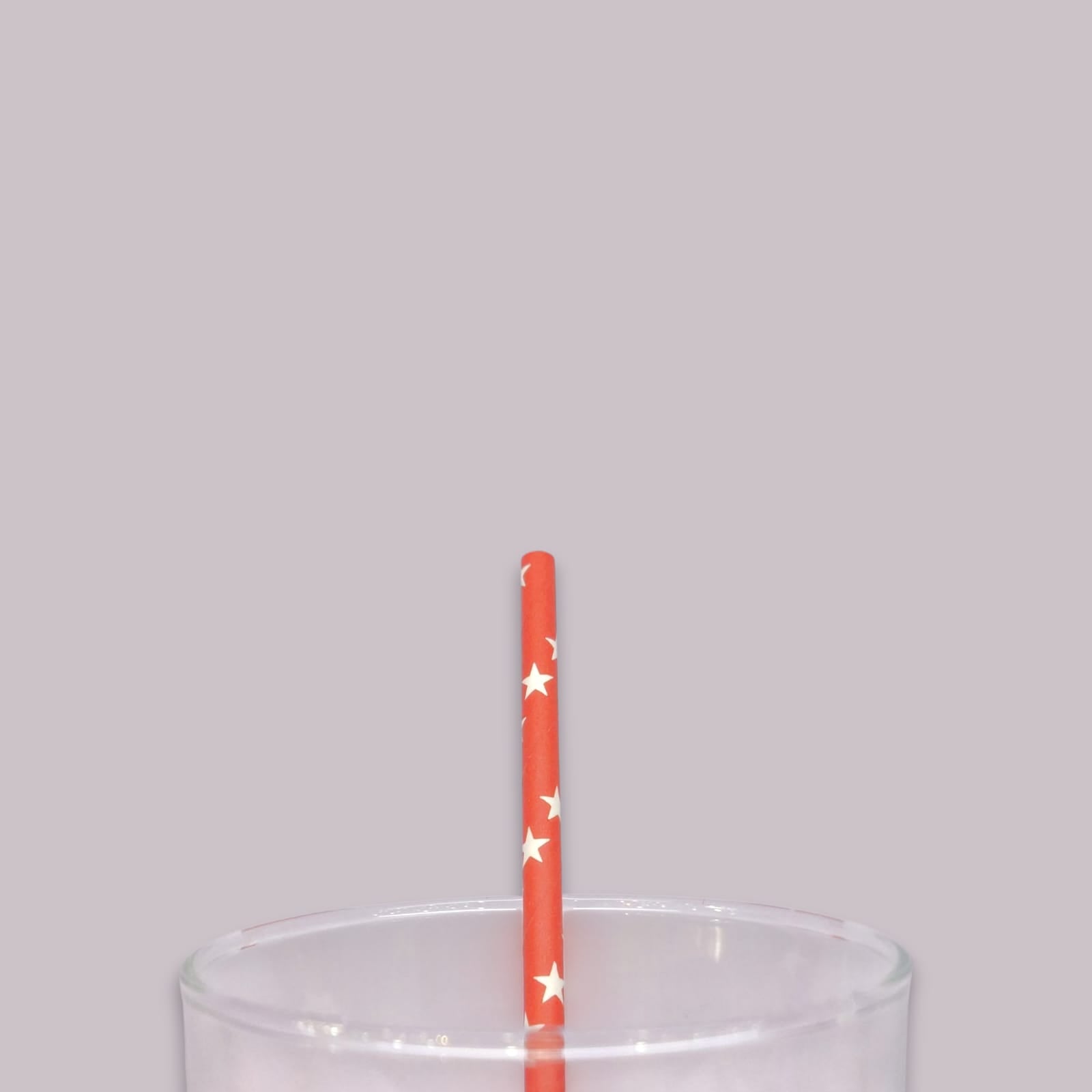 25-Piece Stars Drinking Straw