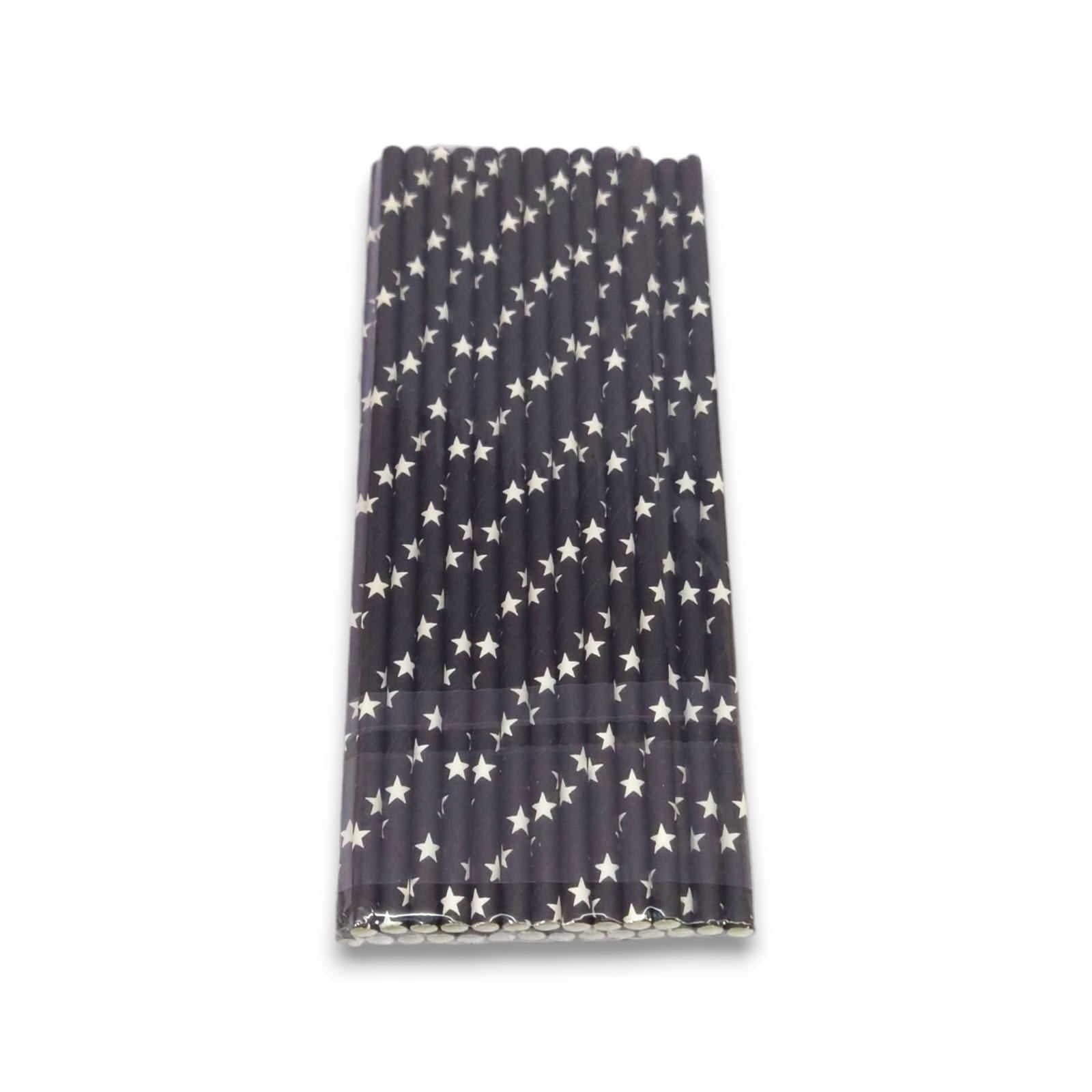 25-Piece Stars Drinking Straw